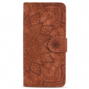 Housse Samsung Galaxy S23 5G Mandala Stylé à Lanière