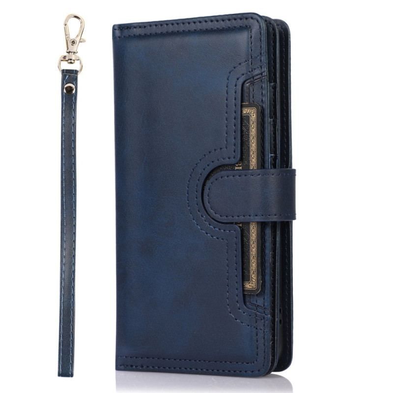 Housse Samsung Galaxy S23 5G Multi-Cartes et Pochette Frontale