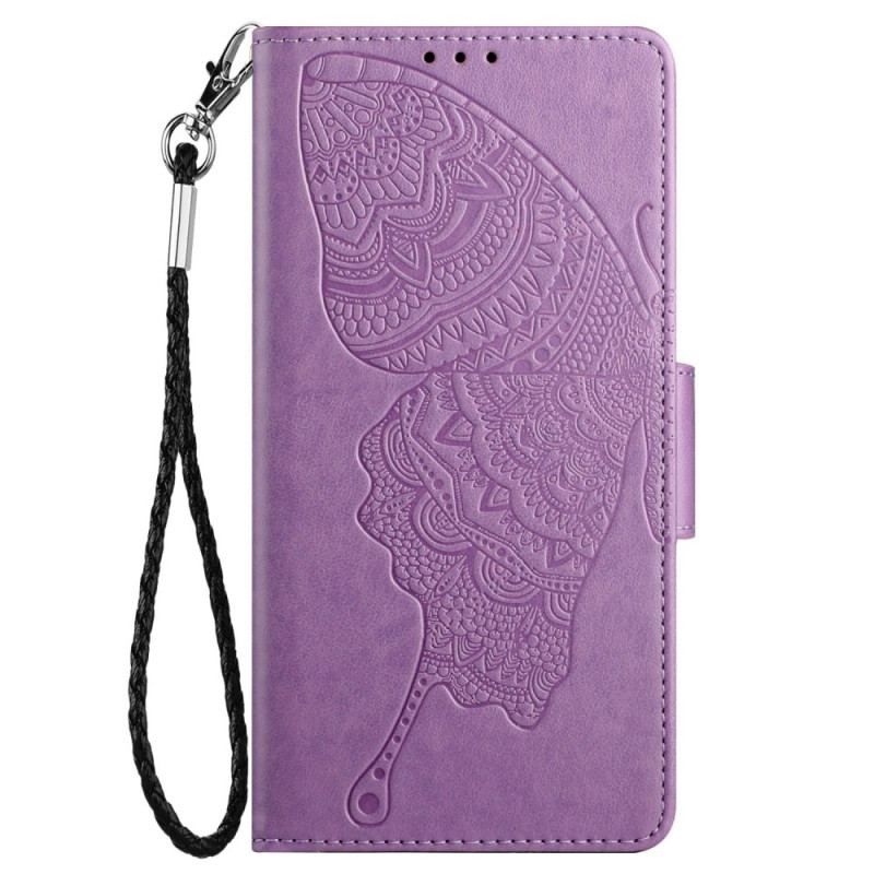 Housse Samsung Galaxy S23 Bicolore Papillon Baroque