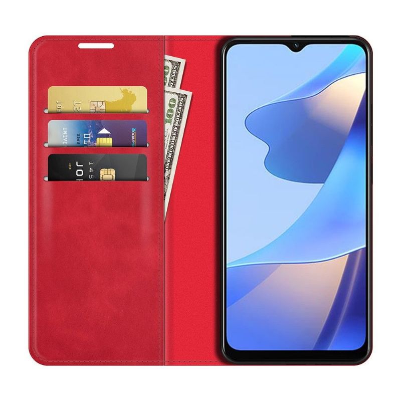 Étui Oppo A16 / A16s simili cuir fonction stand