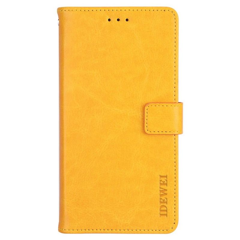 Housse Oppo A16 / A16s IDEWEI Folio Effet Cuir