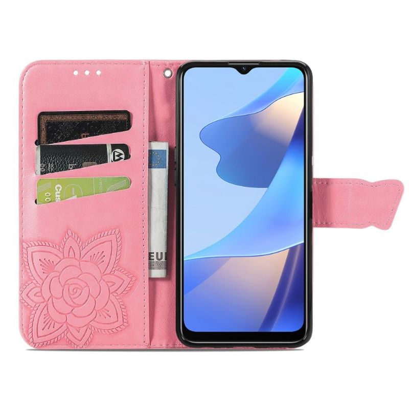 Housse Oppo A16 / A16s Papillon Relief