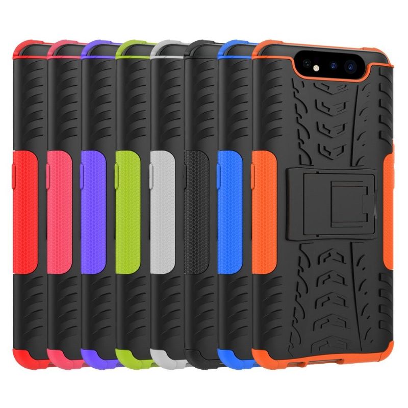 Samsung Galaxy A80 - Coque antidérapante avec support intégré