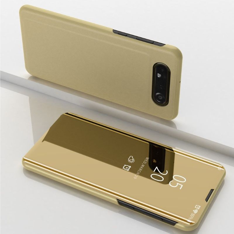 Samsung Galaxy A80 - Coque avec rabat effet miroir