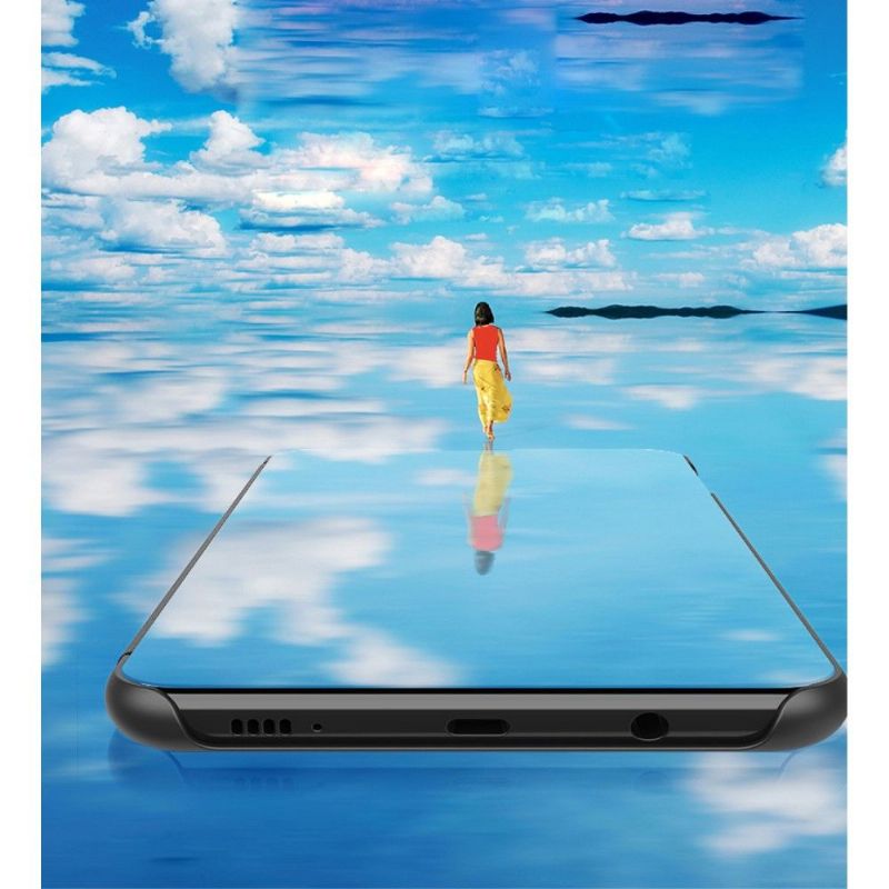 Samsung Galaxy A80 - Coque avec rabat effet miroir