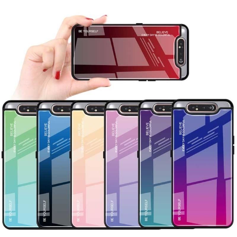 Samsung Galaxy A80 - Coque dégradé de couleurs