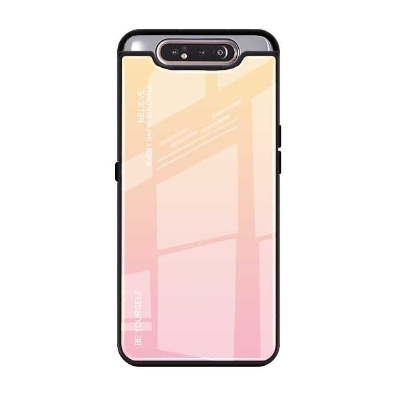 Samsung Galaxy A80 - Coque dégradé de couleurs