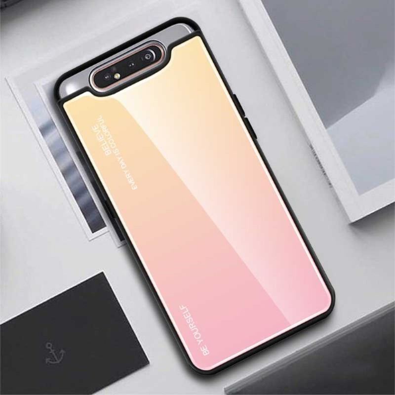 Samsung Galaxy A80 - Coque dégradé de couleurs