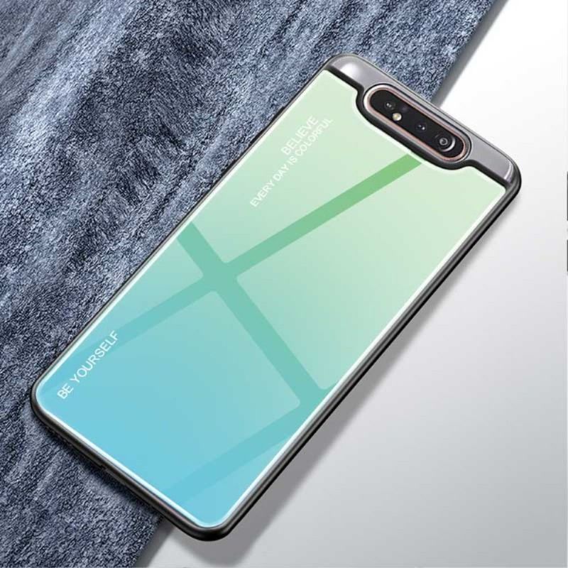 Samsung Galaxy A80 - Coque dégradé de couleurs