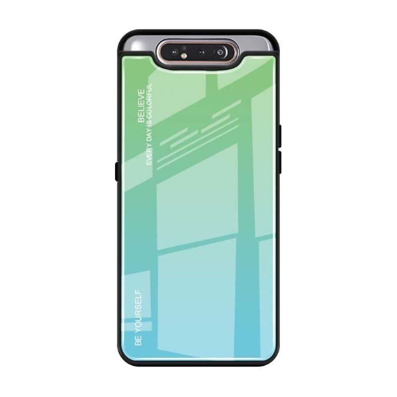 Samsung Galaxy A80 - Coque dégradé de couleurs