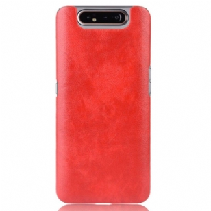 Samsung Galaxy A80 - Coque effet cuir premium