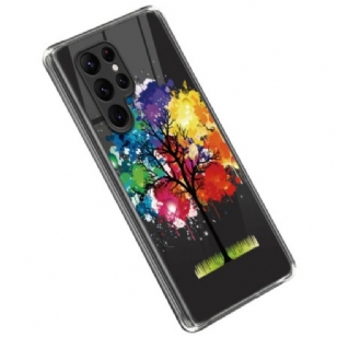 Coque Samsung Galaxy S23 Ultra 5G Arbre Aquarelle