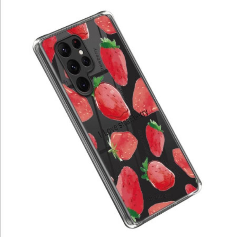 Coque Samsung Galaxy S23 Ultra 5G Fraises