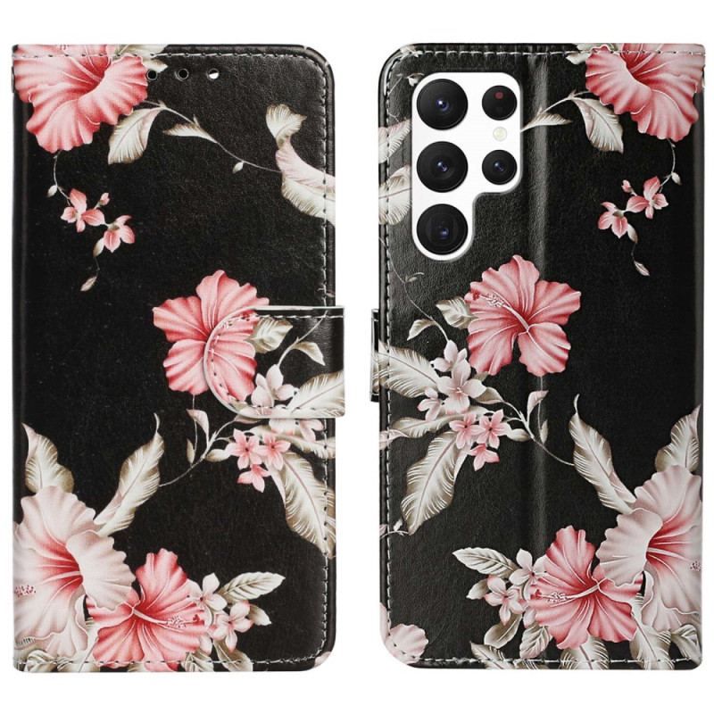 Housse Samsung Galaxy S23 Ultra 5G Fleurs