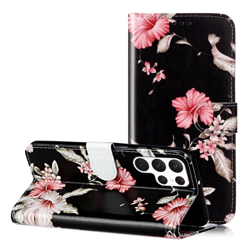 Housse Samsung Galaxy S23 Ultra 5G Fleurs