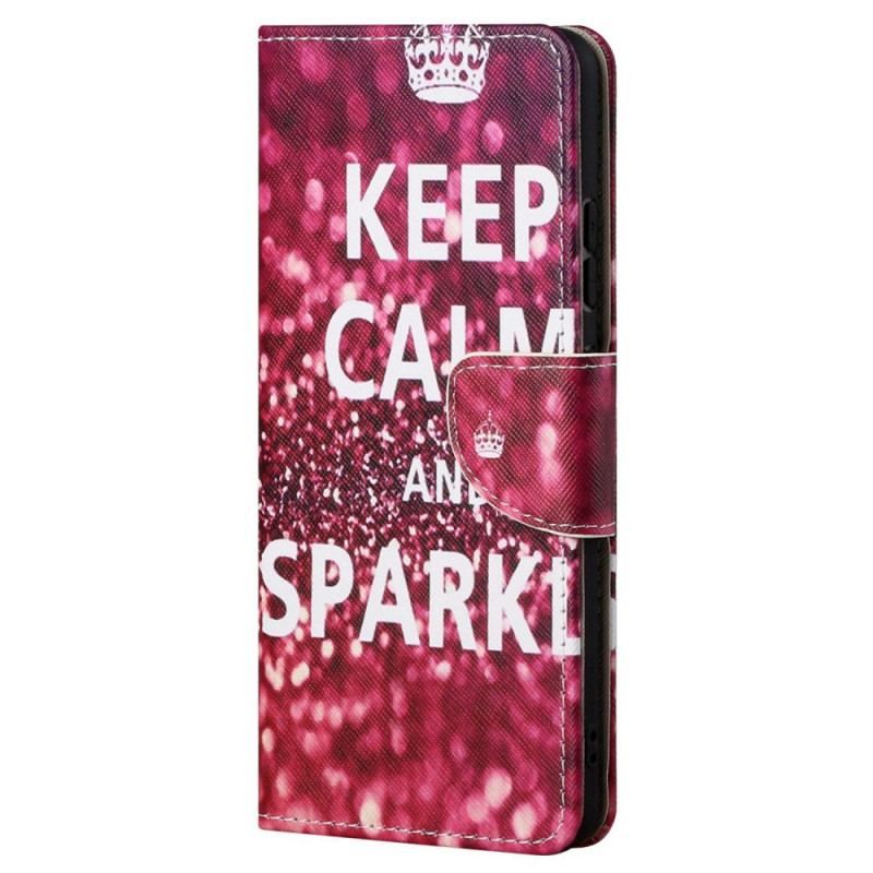 Housse Samsung Galaxy S23 Ultra 5G Keep Calm and Sparkle