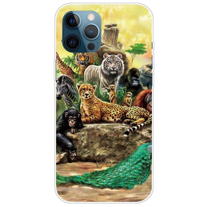 Coque iPhone 14 Pro Max Animaux Safari