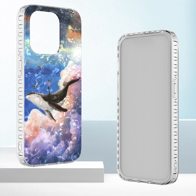 Coque iPhone 14 Pro Max Baleine Stylée