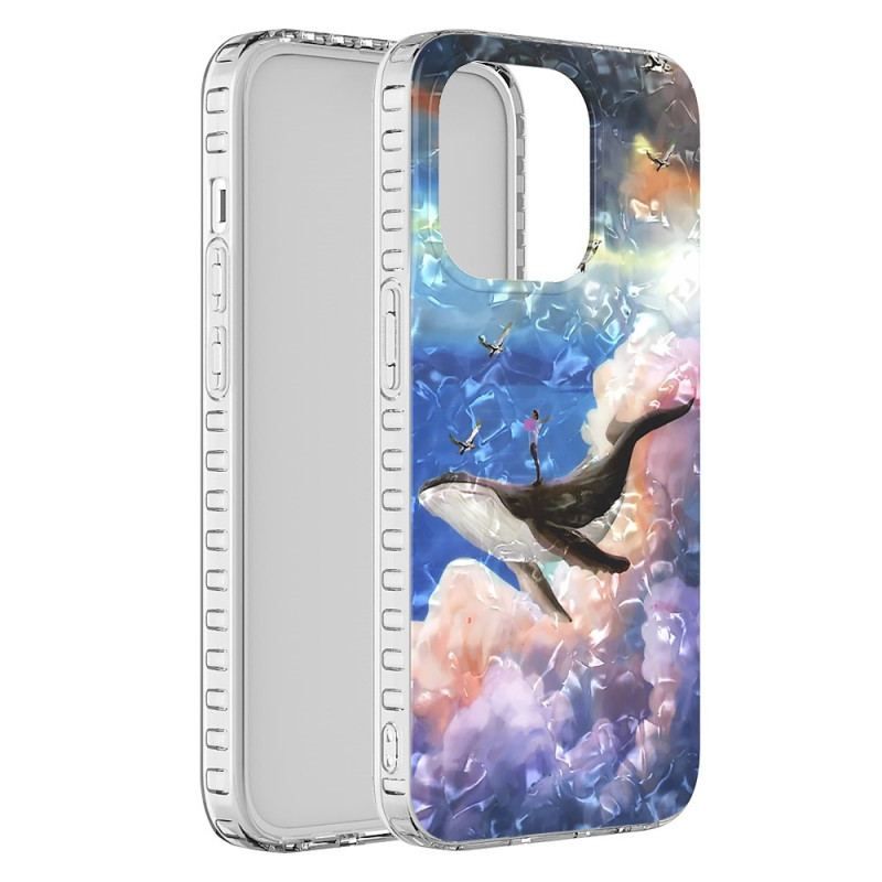 Coque iPhone 14 Pro Max Baleine Stylée