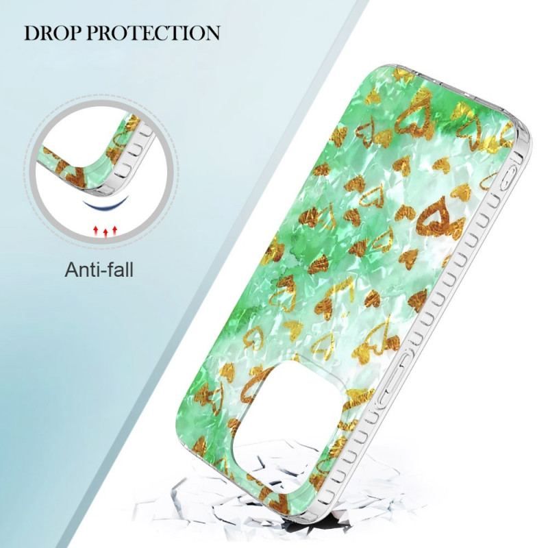 Coque iPhone 14 Pro Max Coeurs Stylés