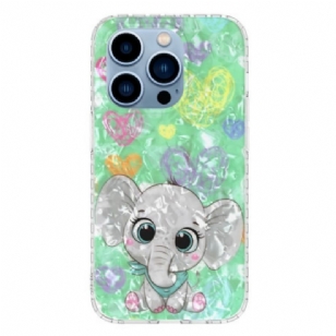 Coque iPhone 14 Pro Max Éléphant Stylé