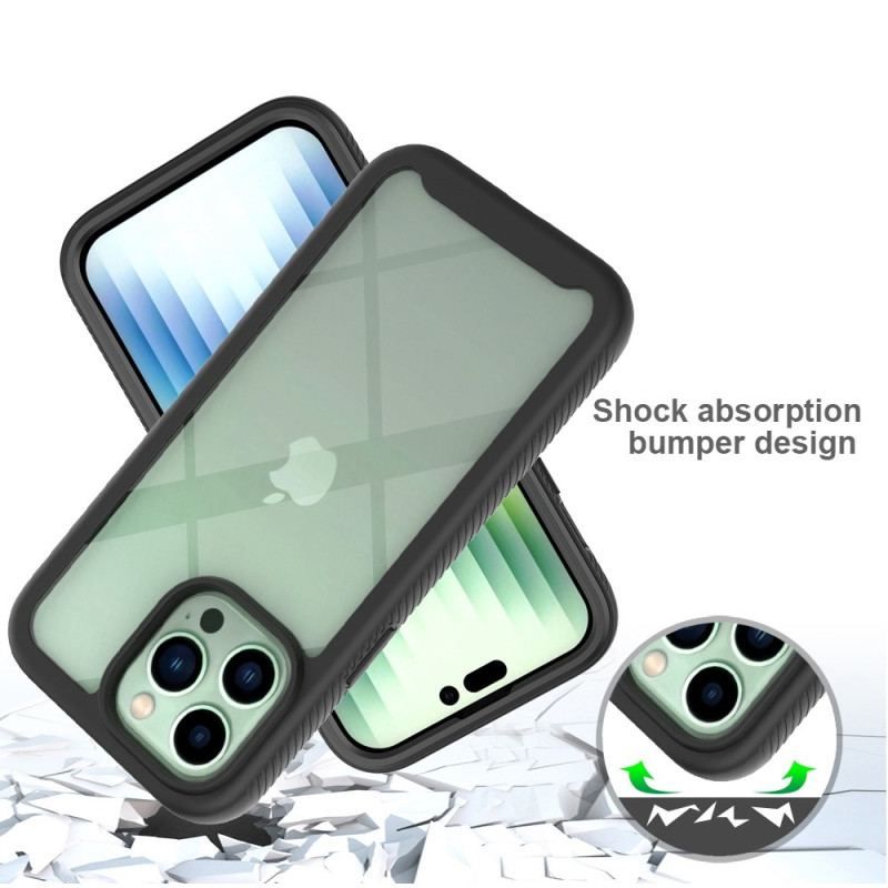 Coque iPhone 14 Pro Max Hybride avec Protecteur pour Écran