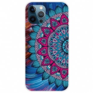 Coque iPhone 14 Pro Max Mandala Coloré