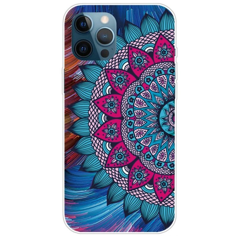 Coque iPhone 14 Pro Max Mandala Coloré