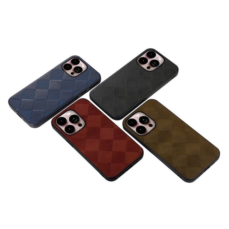 Coque iPhone 14 Pro Max Texture Tissée