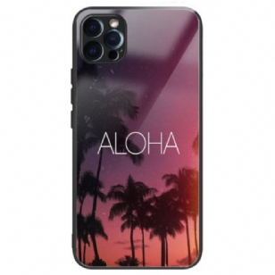 Coque iPhone 14 Pro Max Verre Trempé Aloha