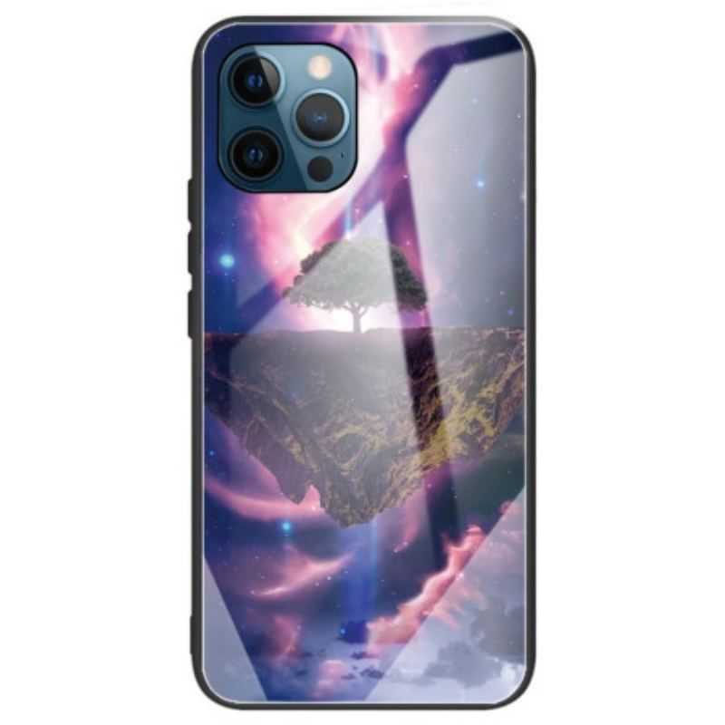 Coque iPhone 14 Pro Max Verre Trempé Arbre Astral