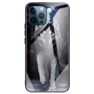 Coque iPhone 14 Pro Max Verre Trempé Loup