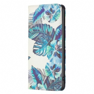 Flip Cover iPhone 14 Pro Max Feuilles