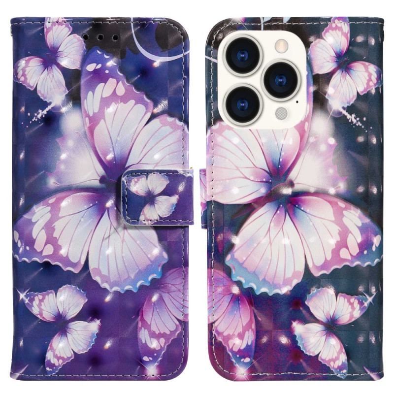 Housse iPhone 14 Pro Max Variation Papillons