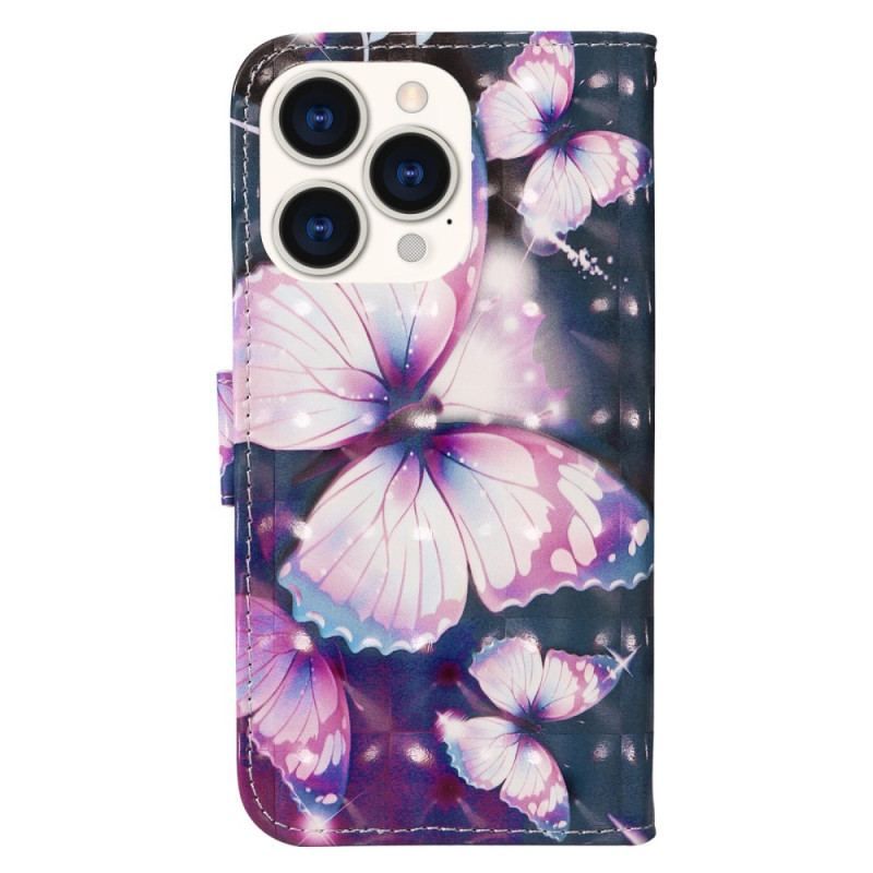 Housse iPhone 14 Pro Max Variation Papillons