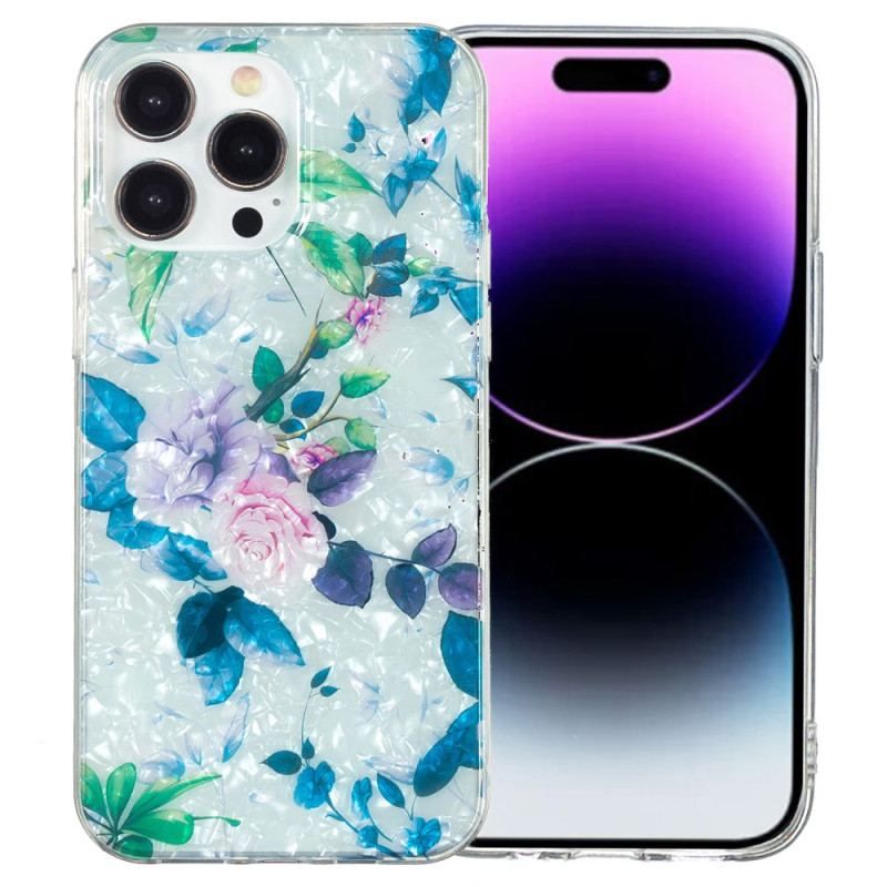 Coque iPhone 15 Pro Florale