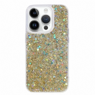 Coque iPhone 15 Pro Juste Paillettes