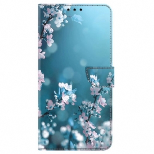 Housse iPhone 15 Pro Fleurs de Prunier