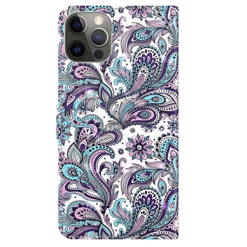 Housse iPhone 15 Pro Motif 3D à Lanière