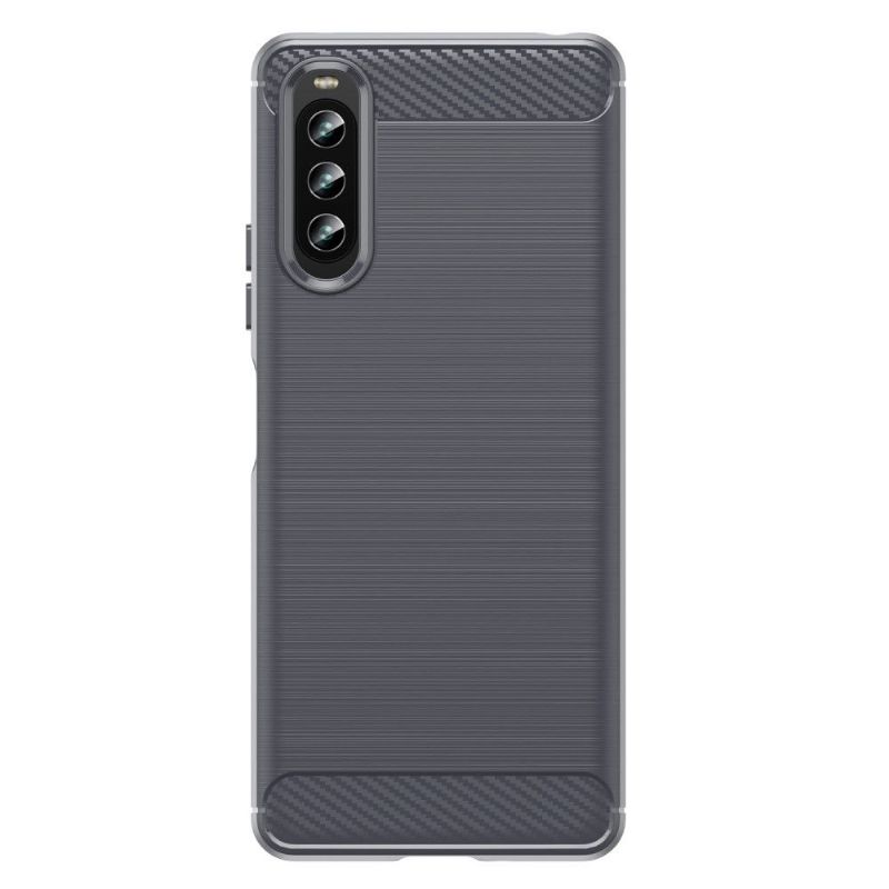 Coque Sony Xperia 10 IV effet brossé silicone