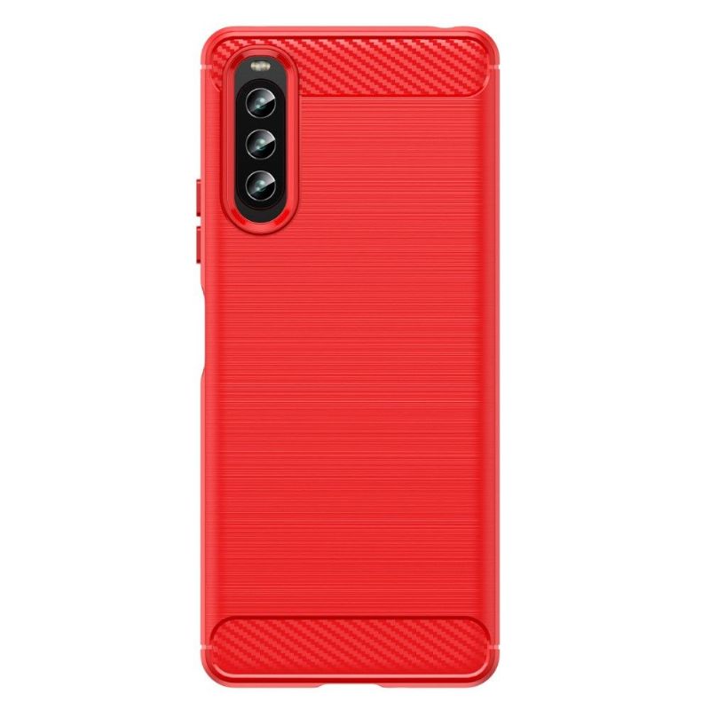 Coque Sony Xperia 10 IV effet brossé silicone