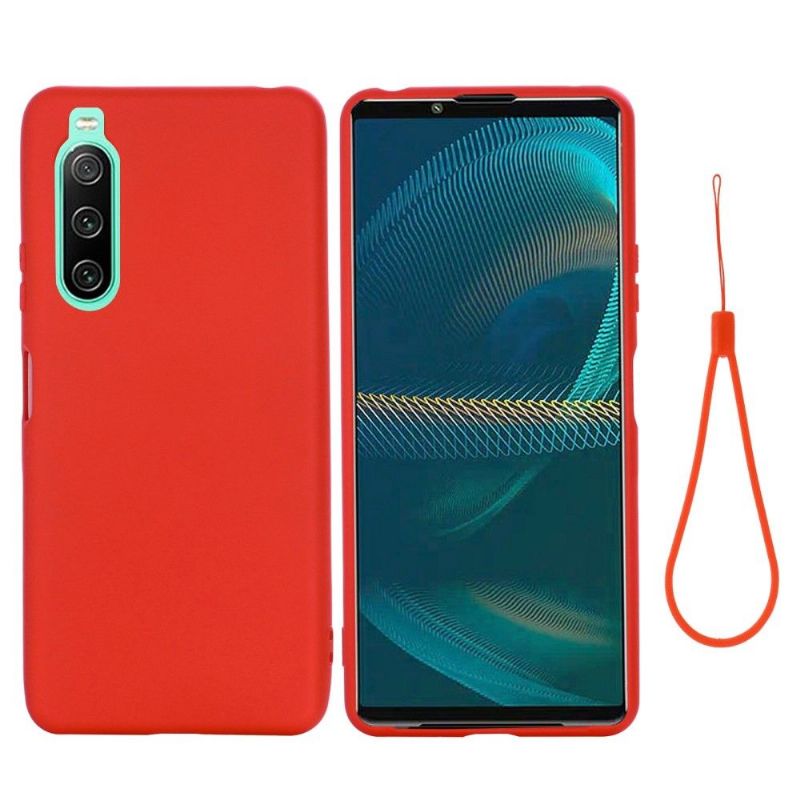 Coque Sony Xperia 10 IV Puro silicone liquide