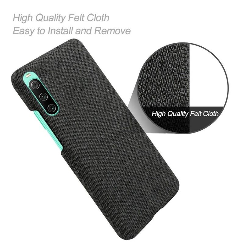 Coque Sony Xperia 10 IV revêtement tissu