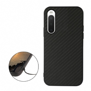 Coque Sony Xperia 10 IV Style Fibre de Carbone