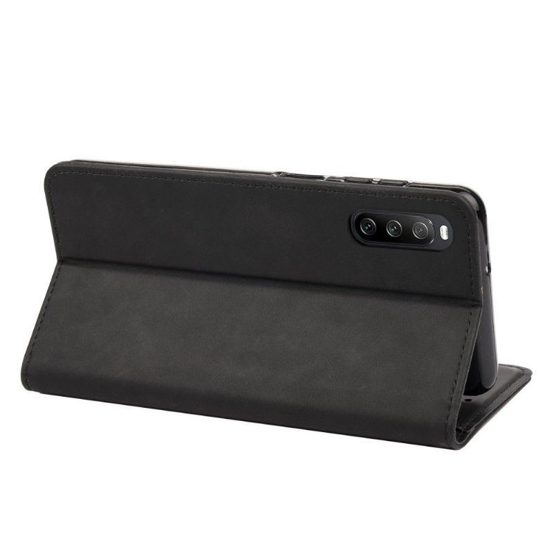 Housse Sony Xperia 10 IV Business Folio simili cuir