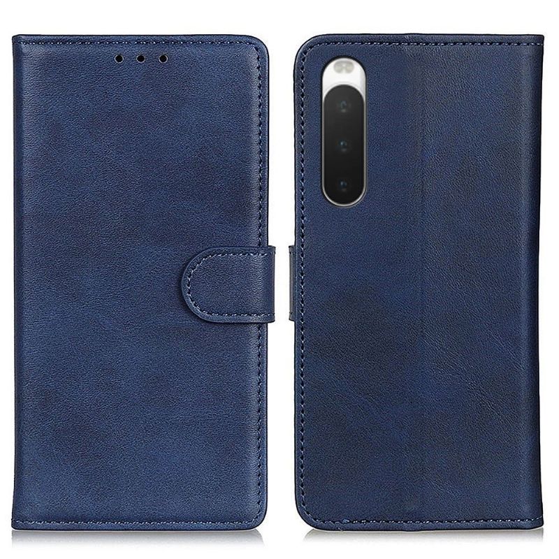 Housse Sony Xperia 10 IV Marius effet cuir mat