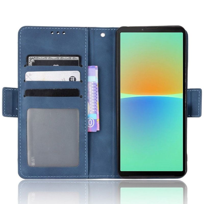 Housse Sony Xperia 10 IV Premium avec Porte Cartes