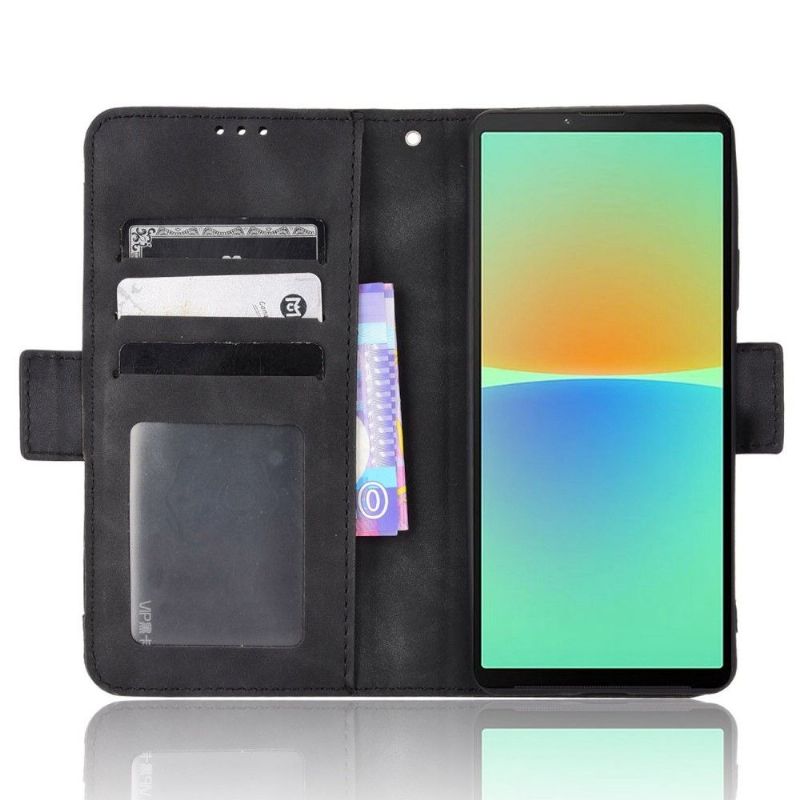 Housse Sony Xperia 10 IV Premium avec Porte Cartes