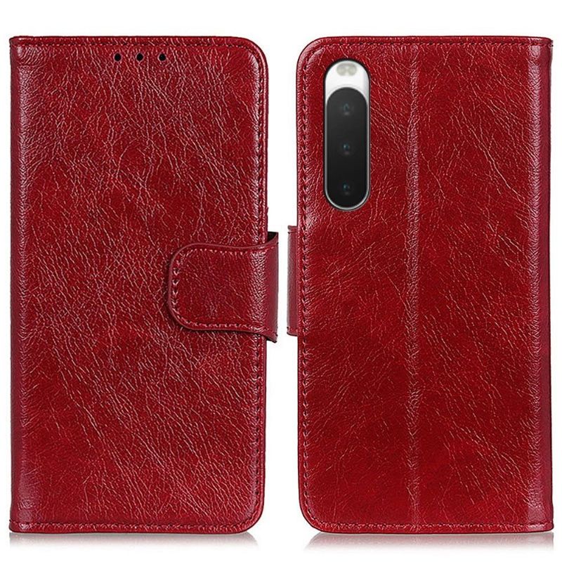 Housse Sony Xperia 10 IV Style Cuir Vieilli