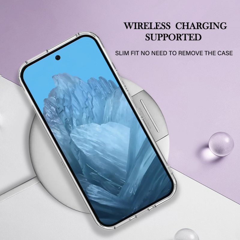 Coque Google Pixel 9 / Pixel 9 Pro Anneau-Support Décor Marbre